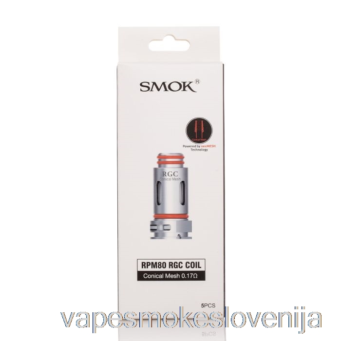 Vape Za Enkratno Uporabo Smok Rgc Nadomestne Tuljave 0,17 Ohm Konične Mrežaste Tuljave